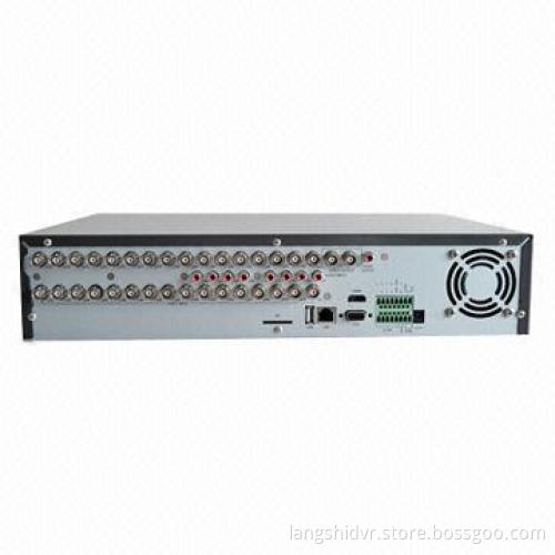 32CH CIF Full-time Recording Embedded DVR with Built-in Free DDNS Domain and Stream